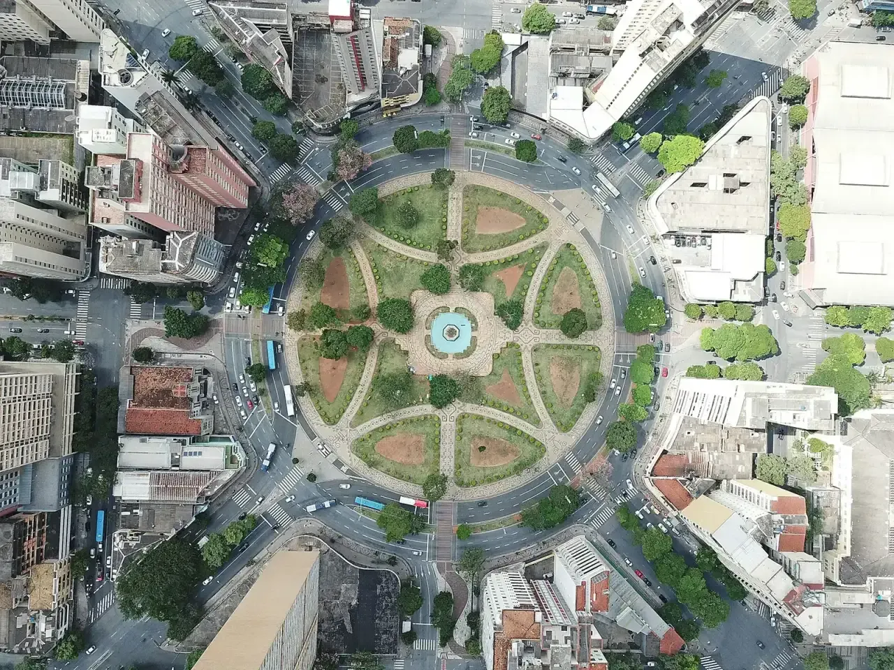 Vista aérea de Belo Horizonte